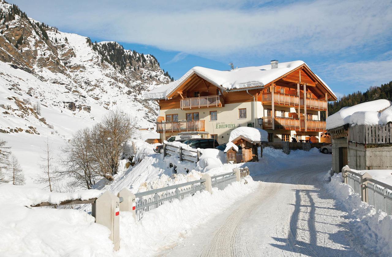 Hotel Gasthaus Edelweiss Pfelders Exterior foto