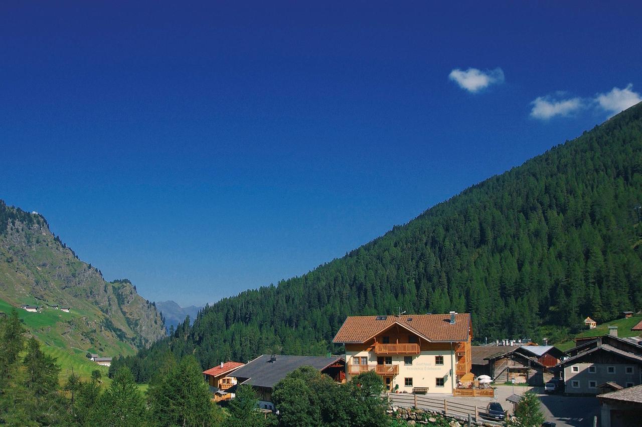 Hotel Gasthaus Edelweiss Pfelders Exterior foto